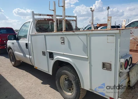 2004 Ford F350 Srw Super Duty из США, поврежденный, VIN 1FDSF30L44EB03316